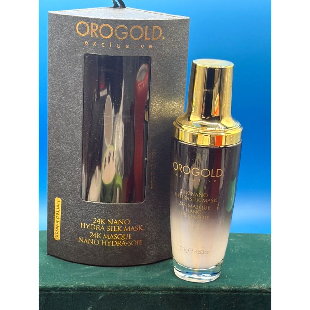 Orogold Exclusive 24K Nano Hydra Silk Face Masque NEW in box 100g